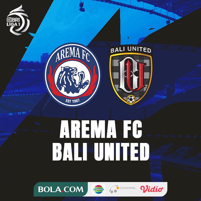 BRI Liga 1 - Arema FC Vs Bali United