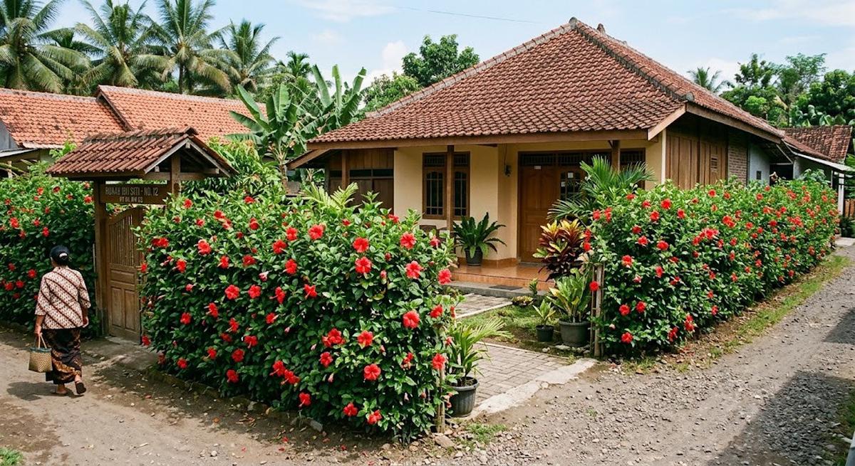 Ide Pagar Rumah dari Tanaman Hidup yang Murah