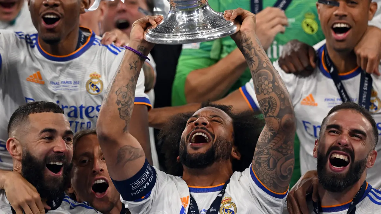 FOTO: Selebrasi Pemain Real Madrid Saat Juara Liga Champions