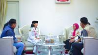 Paskibraka Nasional 2025 bertemu Wagub Sulsel (Liputan6.com/istimewa)