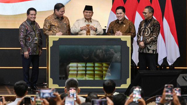 Presiden Prabowo Luncurkan Layanan Bank Emas