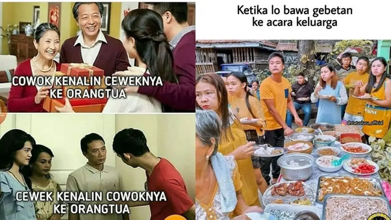 7 Meme Momen Bawa Pacar ke Rumah Ini Malah Bikin Tepuk Jidat