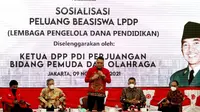 PDIP menggelar acara Sosialisasi Peluang Beasiswa LPDP. (Foto: Dokumentasi PDIP).