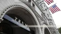 Hotel Trump di Washington D.C berencana dijual karena terus menimbulkan kontroversi sejak 2017. (Source: Yuri Gripas/Abaca/Sipa USA via AP Images)