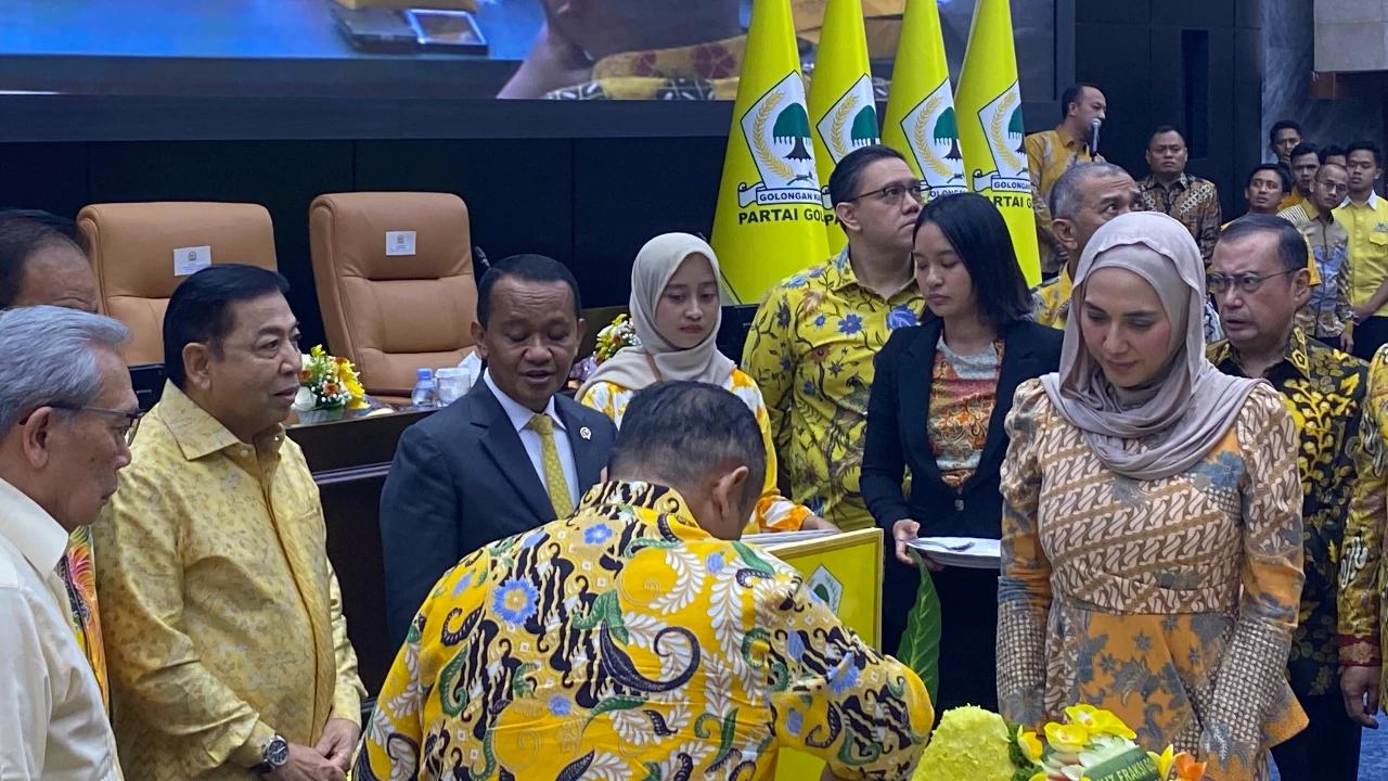 Setya Novanto Kembali Muncul di DPR, Hadiri HUT Ke-58 Fraksi Golkar