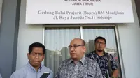 Ketua DPD Asosiasi Muslim Penyelenggara Haji dan Umrah Republik Indonesia (AMPHURI) Jatim, Moh Sofyan Arif. (Foto:Liputan6.com/Dian Kurniawan)
