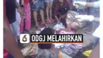 WARGA CILACAP BANTU ODGJ MELAHIRKAN DI PINGGIR JALAN