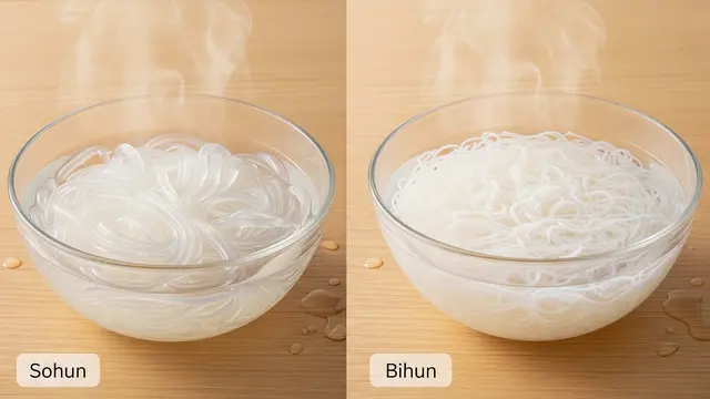 Perbedaan Sohun dan Bihun yang Sering Dimiripkan/Gemini AI