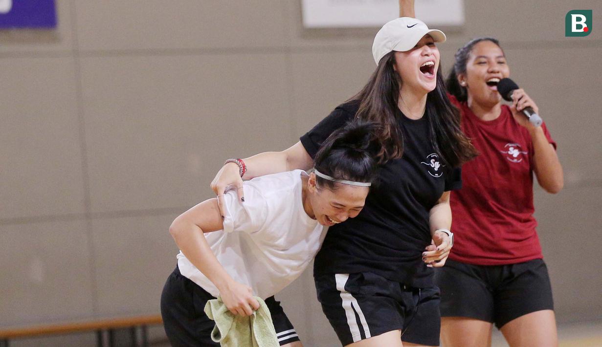 <p>Pebasket Timnas putri Indonesia, Priscilla Annabel Karen, saat acara &ldquo;Supreme Girl 2 on 2 Pre Games&rdquo; yang berlangsung di KYZN BSD, Tangerang, Minggu (17/12/2023) sore WIB. (Bola.com/M Iqbal Ichsan)</p>