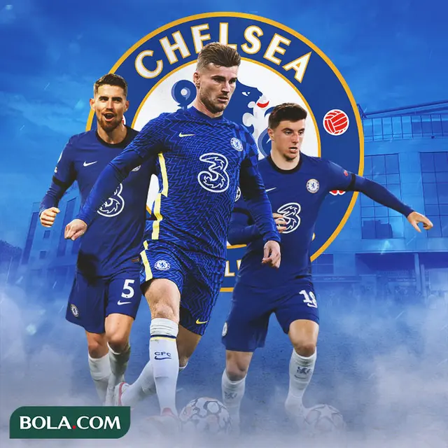 Chelsea - Jorginho, Timo Werner, Mason Mount