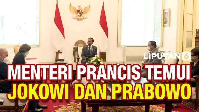 Menteri Prancis Temui Jokowi dan Prabowo