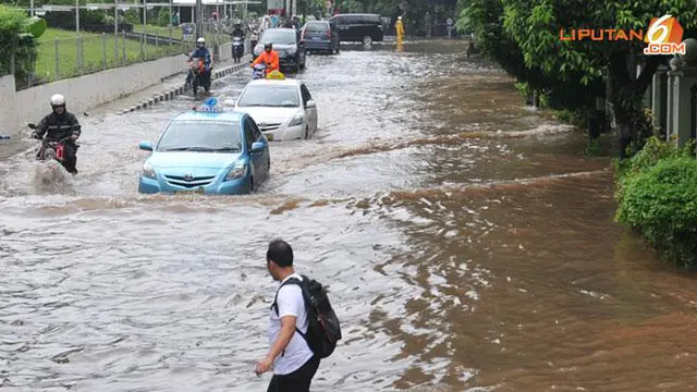 5 Jalan Langganan Banjir Ibukota***
