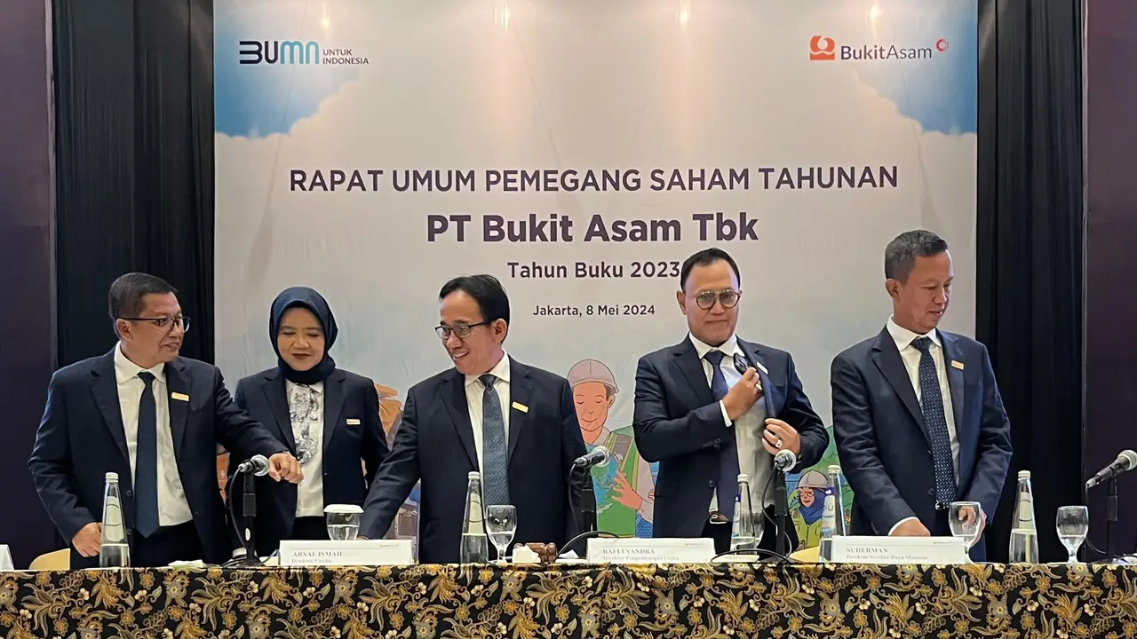Alasan PTBA Hanya Sisihkan 75% Laba 2023 untuk Dividen