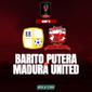 Piala Presiden 2022 - Grup B - Barito Putera Vs Madura United (Bola.com/Adreanus Titus)