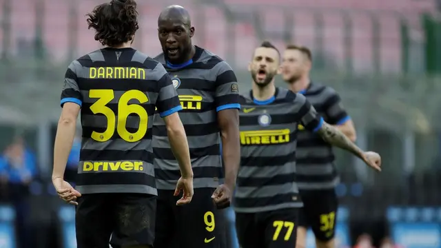 Striker Inter Milan, Romelu Lukaku.