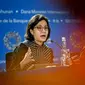 Sri Mulyani pada rangkaian Pertemuan Tahunan IMF-Bank Dunia 2018 di Bali. Dok: am2018bali.go.id