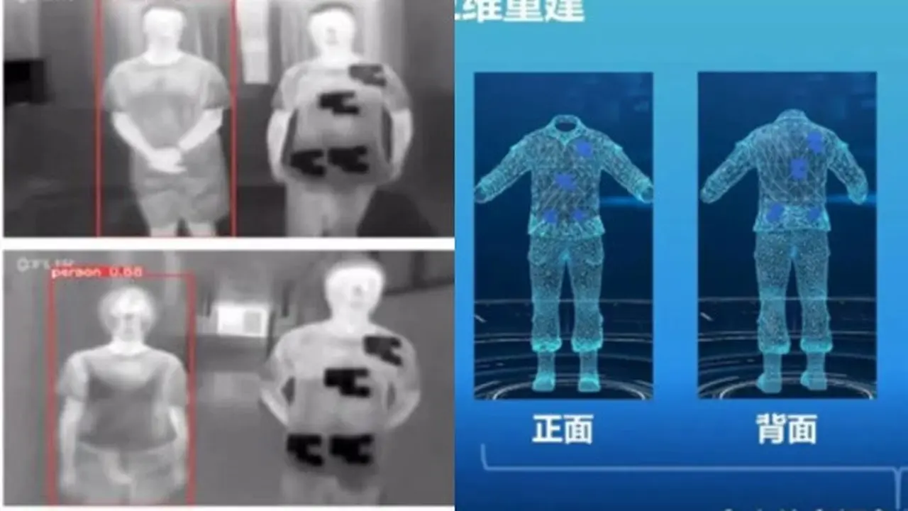 Siswa di China Ini Bikin Jubah Tak Terdeteksi Kamera Pengawas, Bak di Film Harry Potter