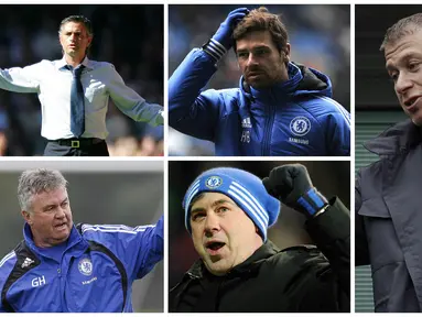 Roman Abramovic sudah memecat sembilan pelatih selama menjadi pemilik Chelsea. Berikut peringkat terbaik pelatih Chelsea berdasarkan persentase kemenangan.
