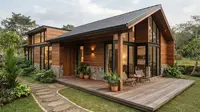 7 Rumah Kayu Minimalis yang Estetik, Dengan Bahan Sederhana Jadi Hunian Mewah