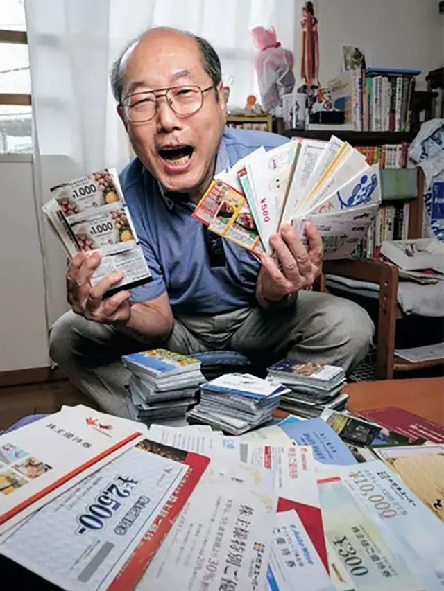 Pria Jepang dapat voucher berhadiah