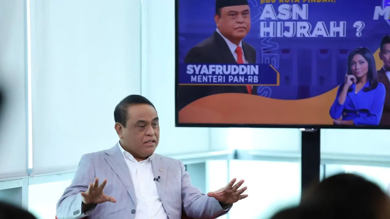 Live Streaming Direct Message Bersama Menpan RB: Ibu Kota Pindah, ASN Hijrah? (Foto: Dok Humas KemenPANRB)