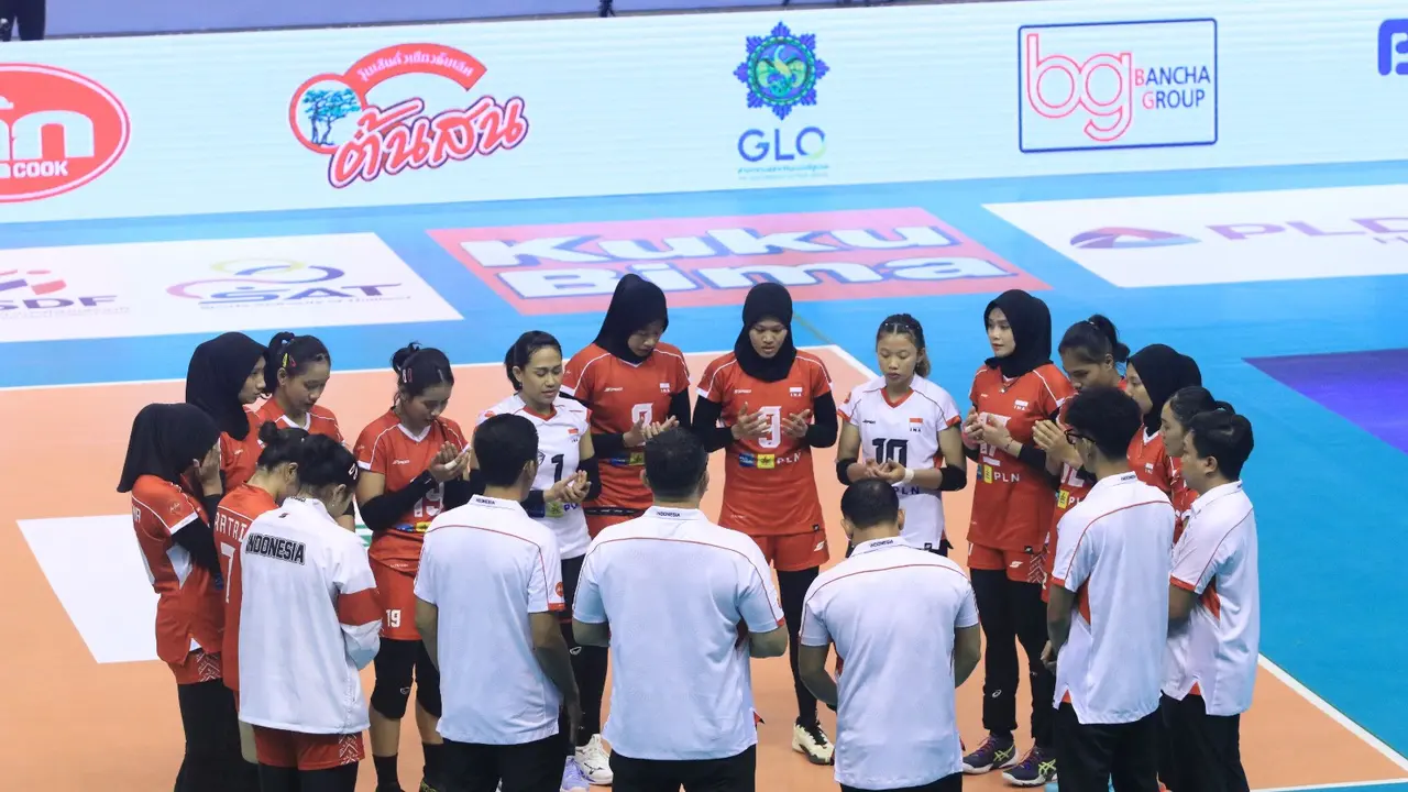 Timnas Voli Putri U-21 Indonesia - Bola Voli