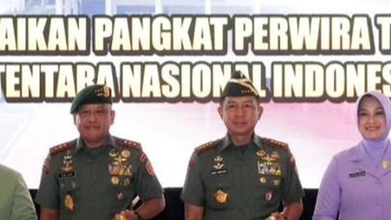 Ia kini resmi menyandang bintang tiga atau pangkat Letnan Jenderal (Letjen). <br>