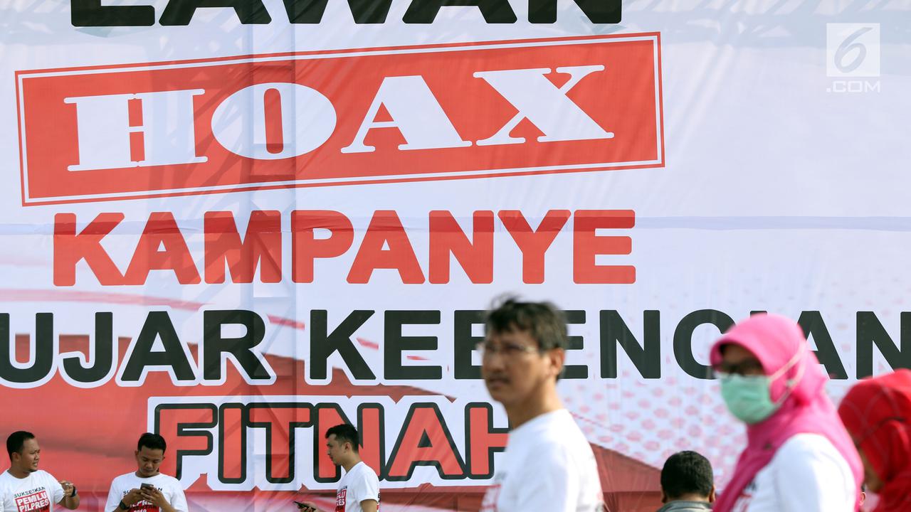 Mendagri Pimpin Apel Bersama Lawan Kampanye Hoax dan Berujar Kebencian