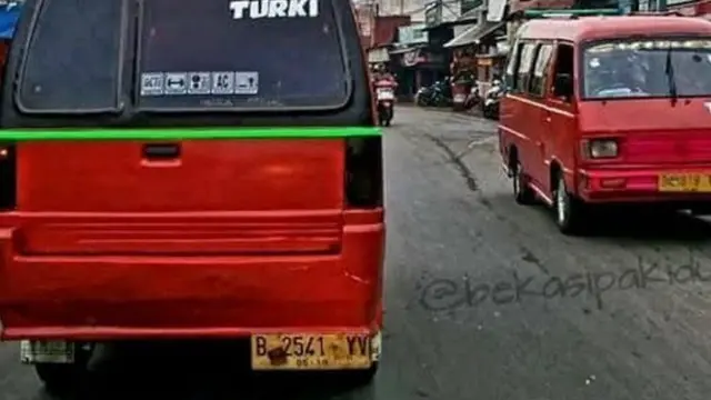 6 Tulisan Jurusan di Angkutan Umum Ini Bikin Mikir Keras