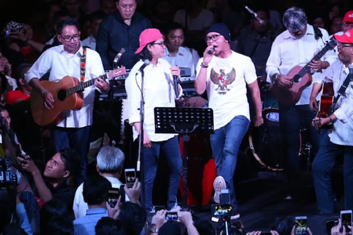 Tampil di Konser Kemanusiaan Peduli Lombok, Elek Yo Band Kumpulkan Rp 2,2 M