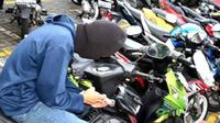 Ilustrasi pencurian speda motor di Jember (Istimewa)