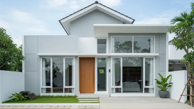 Inspirasi Fasad Rumah Kecil Minimalis yang Bikin Tampak Lebih Besar dari Aslinya