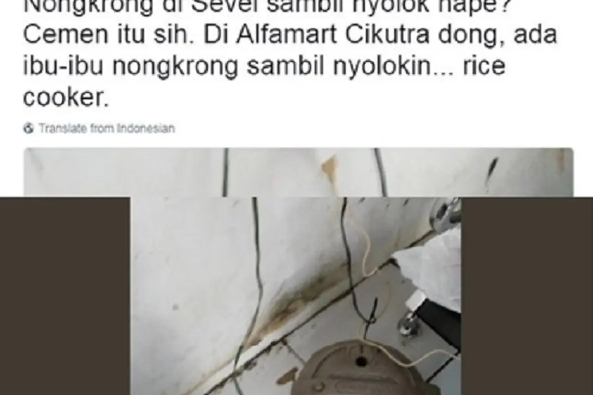 [Bintang] Heboh, Begini Kelakuan Emak-emak Kalau Nongkrong di Mini Market
