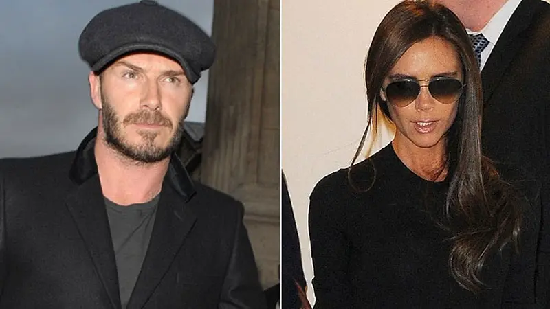 David Beckham dan Victoria Beckham (dailymail.co.uk)