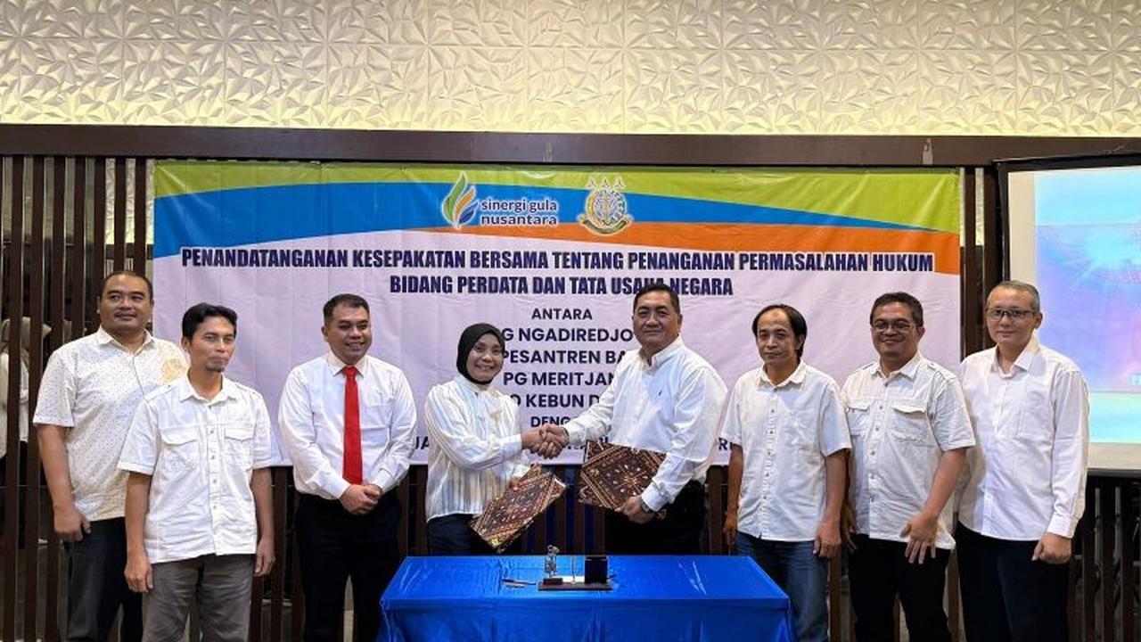 Perkuat Kepastian Hukum, PT SGN PG Pesantren Baru Gandeng Kejaksaan Selamatkan Aset Strategis
