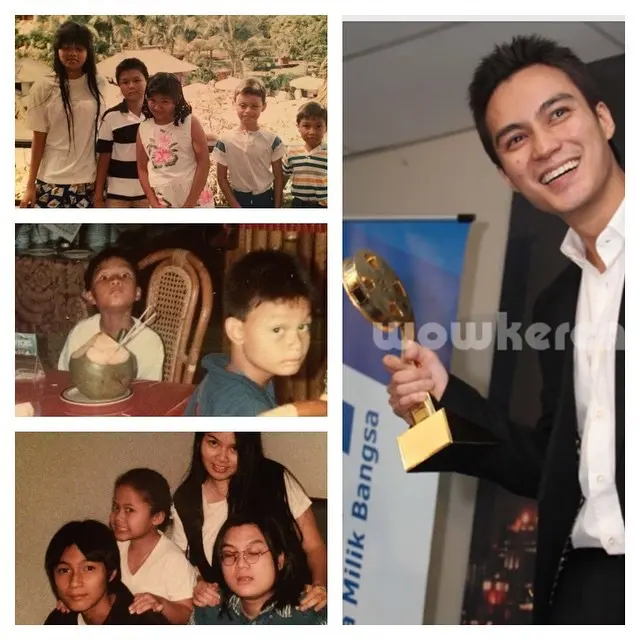 6 Potret Lawas Masa Kecil Baim Wong, Disebut Mirip Kiano Tiger Wong