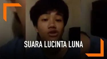 Sosok pria viral di media sosial. Ini berkat aksinya menirukan suara Lucinta Luna. Mulai dari dirinya mulai mengucapkan kalimat sampai berteriak, benar-benar terdengar mirip Lucinta Luna.