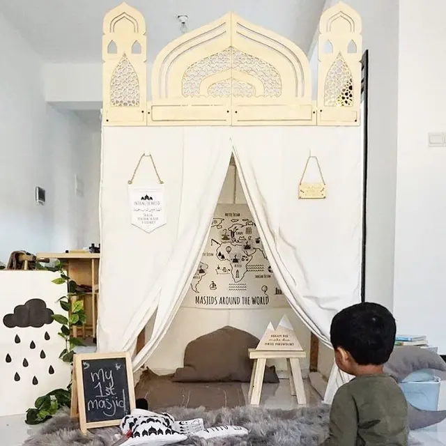 Inspirasi Desain Kamar Anak Bernuansa Islami
