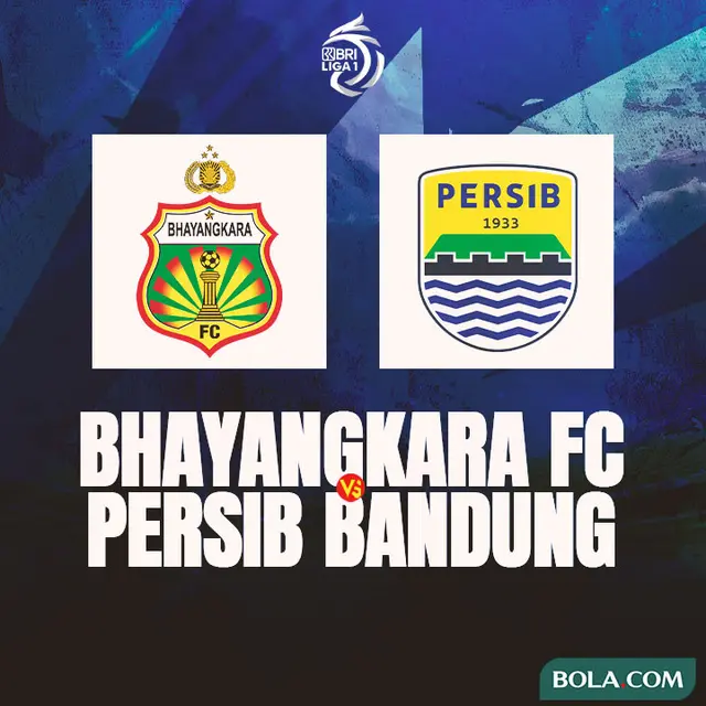 Liga 1 - Bhayangkara FC Vs Persib Bandung