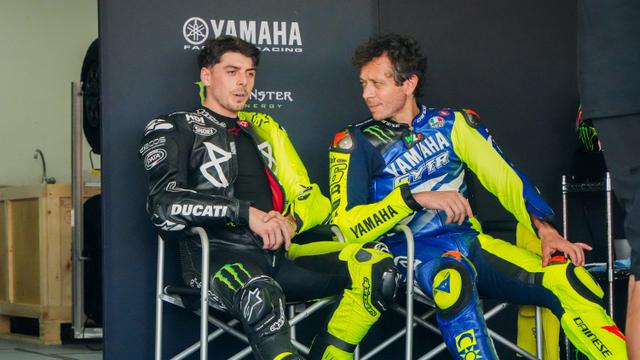 Fabio Di Giannantonio dan Valentino Rossi