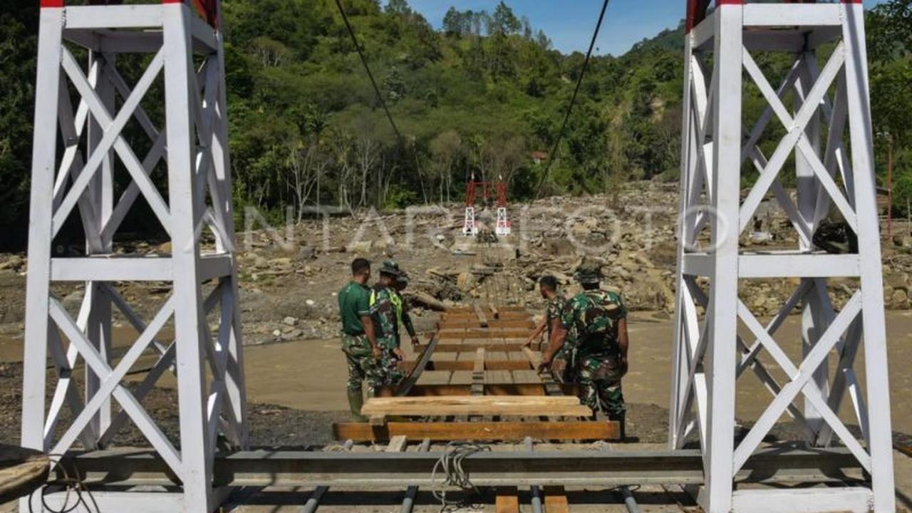 Akses Desa Terisolir Aceh Tengah Pulih, Kendaraan Roda Dua Sudah Bisa Melintas