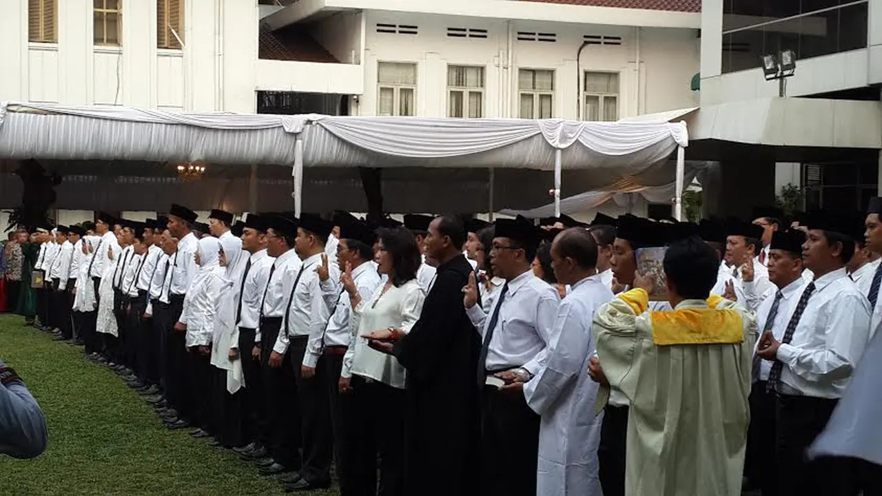 Cetak Rekor, Kementerian ESDM Lantik 362 Pejabat