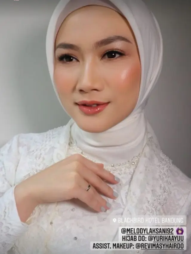 Bersahabat, Ini 6 Potret Cantik Melody Laksani Saat Jadi Bridesmaid Lesty Kejora