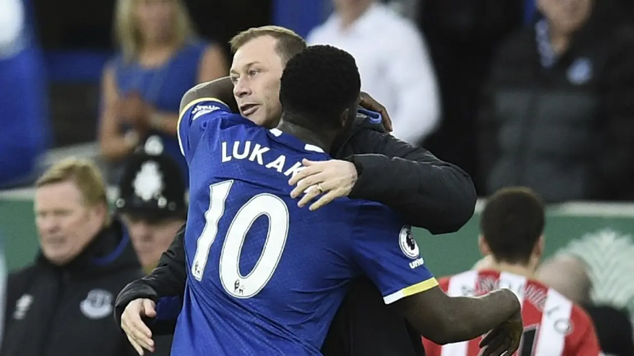 Romelu Lukaku & Duncan Ferguson