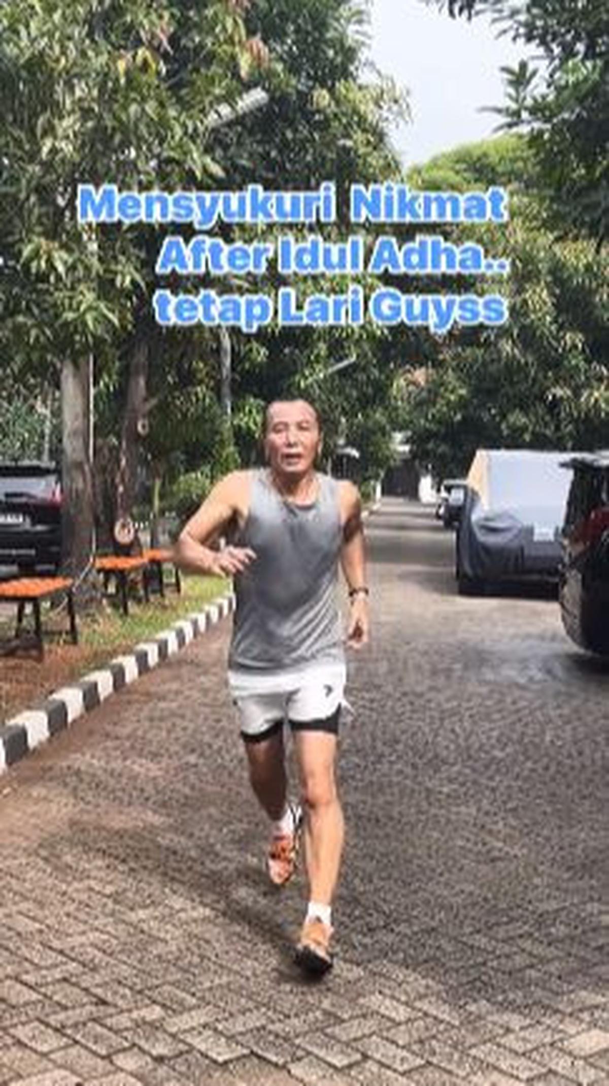 "Mensyukuri nikmat after Idul Adha," tulisnya, demikian dikutip dari keterangan video dalam akun Instagram @totok_imam.<br>