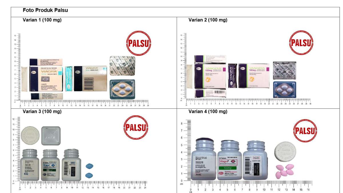 Viagra Kerap Dipalsukan, BPOM Urai Bahayanya