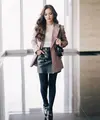 Mahalini dengan blazer [Instagram/mahaliniraharja]