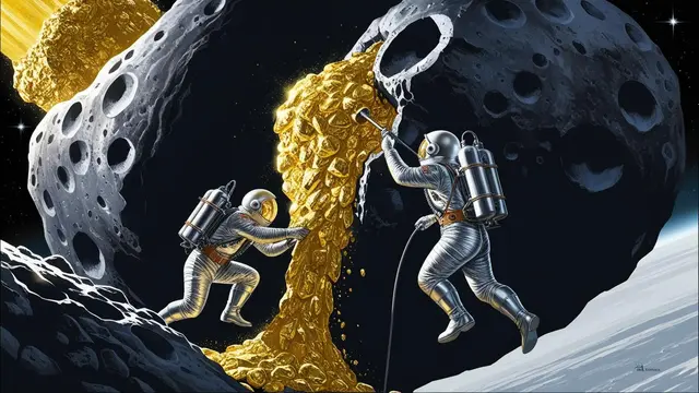 Obsesi Mengeruk Harta Karun Emas di Luar Bumi, Kapan Terwujud?