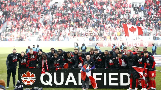 Foto: Timnas Kanada Akhirnya Tampil di Piala Dunia 2022, Terakhir Kali Main saat Era Gol Tangan Tuhan Maradona