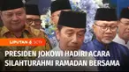 Presiden Joko Widodo menghadiri silaturahmi nasional yang diikuti sejumlah Ketua Umum Partai Politik, namun pertemuan tidak dihadiri Ketua Umum PDI Perjuangan, Megawati Soekarnoputri dan Ketua Umum Partai Nasdem, Surya Paloh.